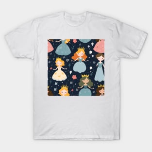 Princesses Pattern 6 T-Shirt